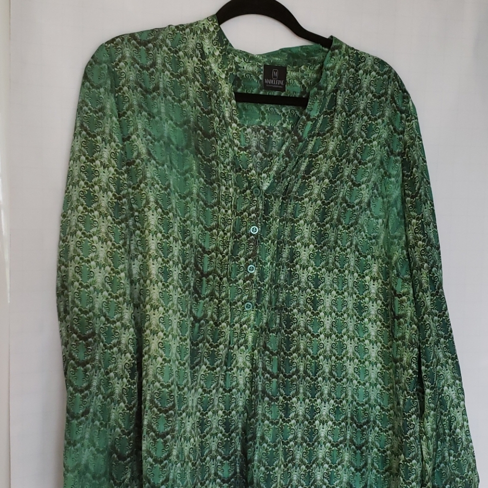 High end European blouse